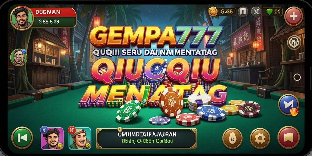 Tampilan gameplay menarik dari GEMPA777 QiuQiu.