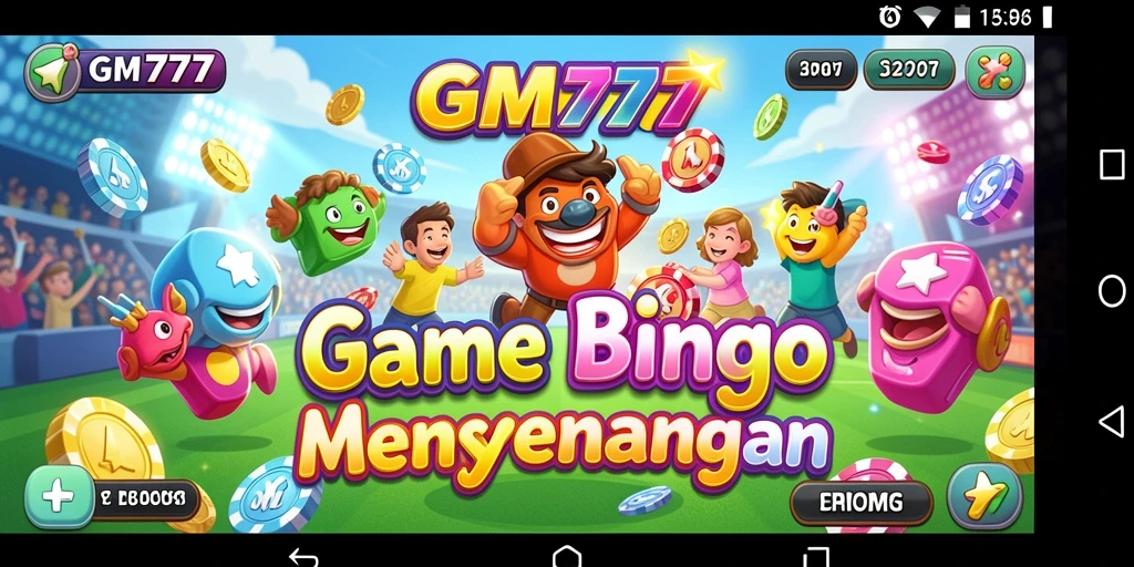 Tampilan menarik gameplay Bingo dalam GM777.