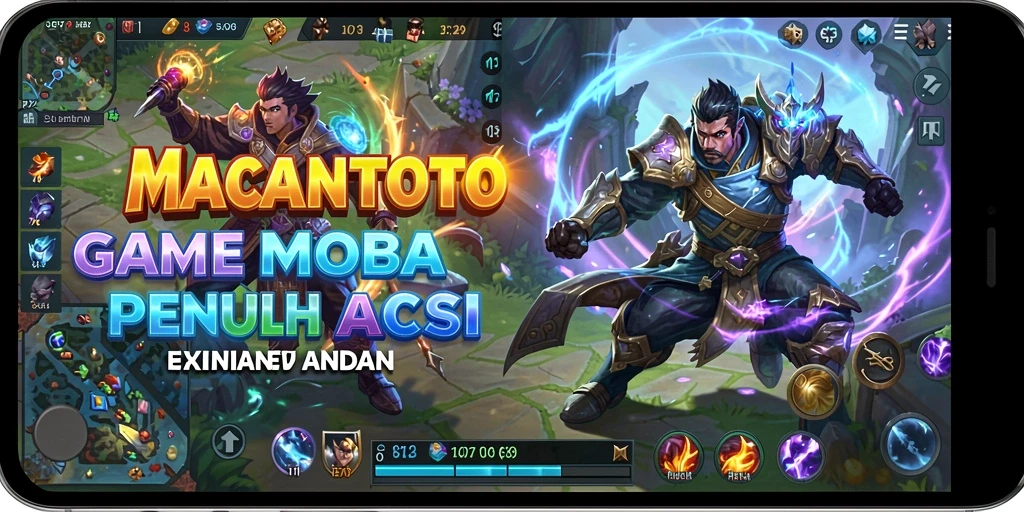 Screenshot gameplay <strong>MACANTOTO</strong> yang menampilkan aksi pertempuran seru.