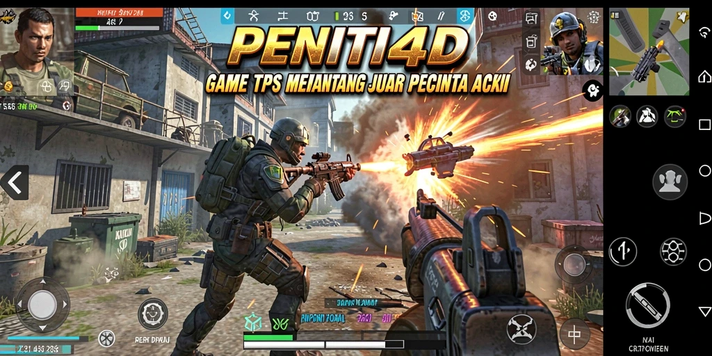 Gameplay seru dan grafis menakjubkan dalam PENITI4D.