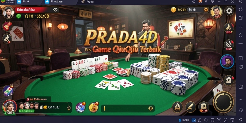 Tampilan gameplay QiuQiu yang mendebarkan di PRADA4D.