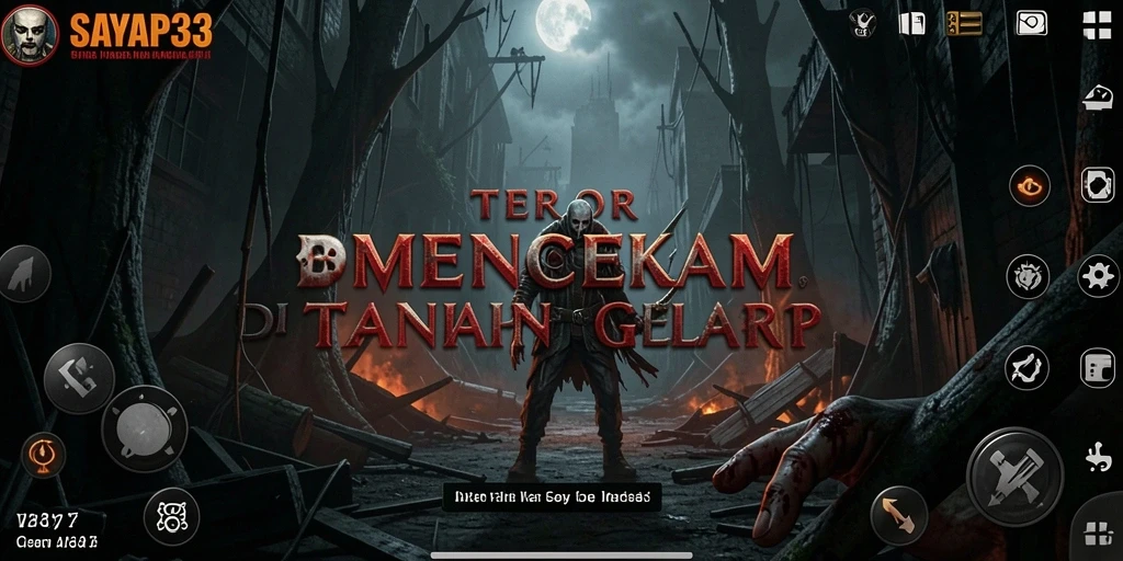 Menampilkan gameplay horor yang menegangkan dan atmosfer kegelapan.