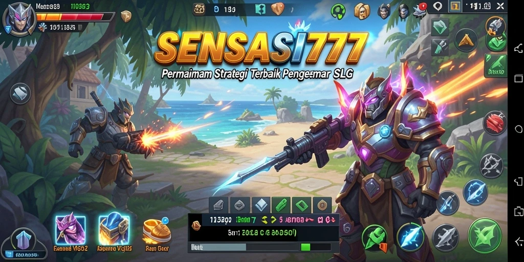 Gameplay mendebarkan SENSASI777 yang menantang strategi pemain.