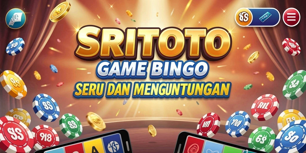Tampilan gameplay SRITOTO dengan suasana bermain Bingo yang seru.