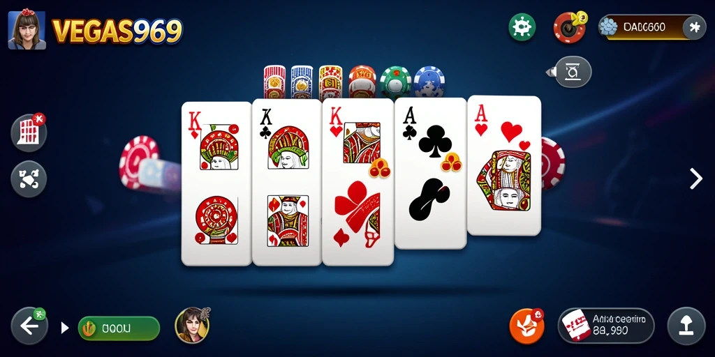 Tampilan menarik dari gameplay Domino di VEGAS969
