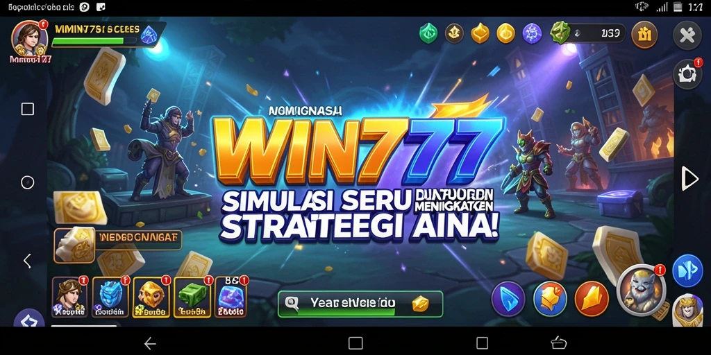 Tampilan screenshot gameplay WIN777 dengan tampilan grafis yang menarik.