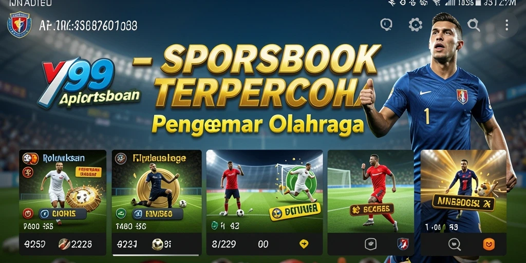 Tangkapan layar Y89 menampilkan pengalaman sportsbook yang menarik.