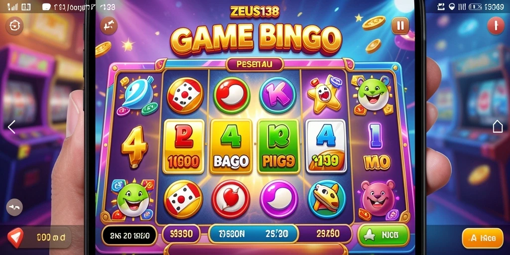 Screenshot utama ZEUS138 menampilkan gameplay Bingo yang menarik.